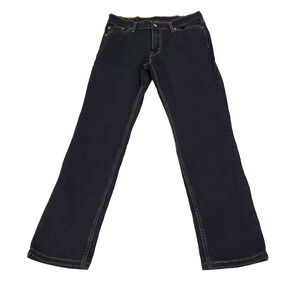 Levis Jeans Womens Size 30X30 Black Skinny Straight Pants WPL 423 Gorpcore Y2k